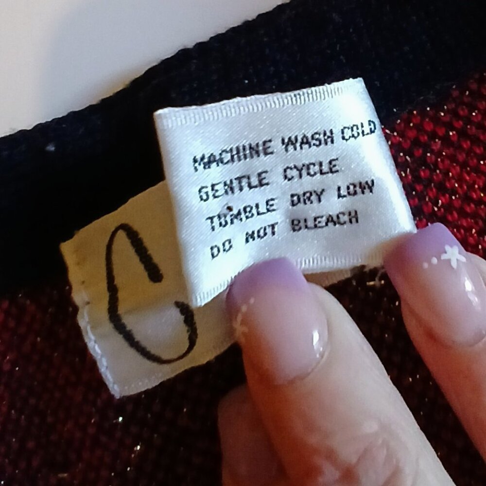 Vintage Carducci Wool Sweater Size Medium EUC - Picture 6 of 8